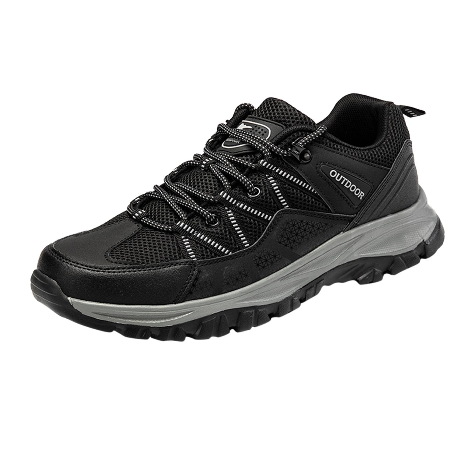 Breathable Men's Summer Mesh Hiking Shoes - Lightweight Comfortable Walking Sneakers for Outdoor Travel & Trail Running | Perfect for Hiking, Camping & Daily Wear