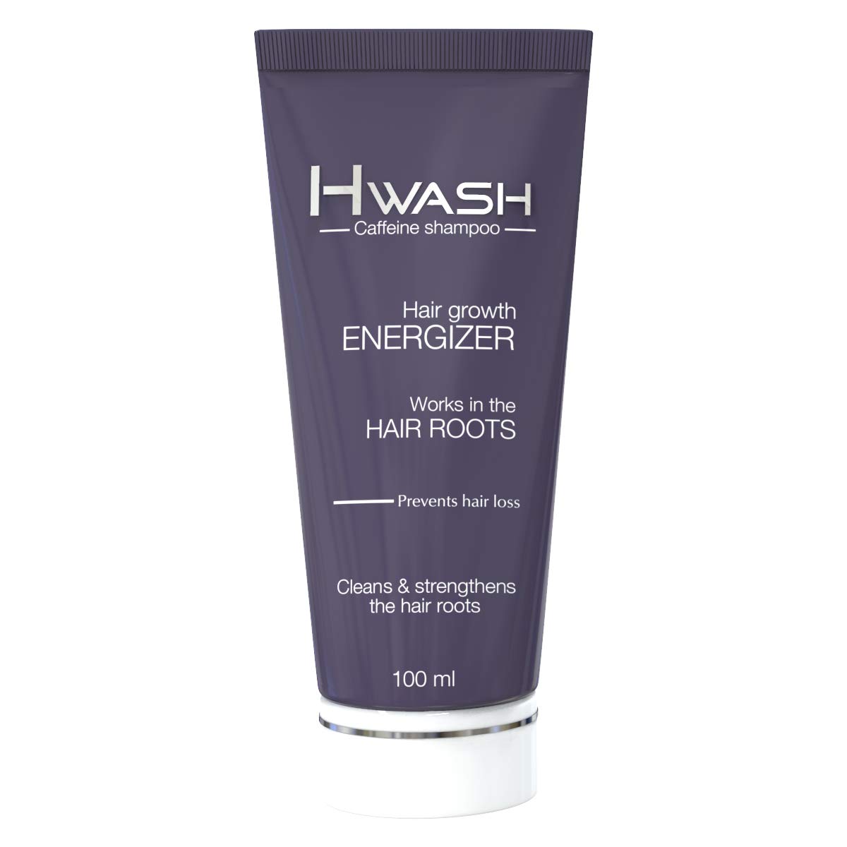 Hwash - Advanced Hair Nourishing Shampoo for Dry & Damaged Hair - 100ml - Sulfate Free & Vegan Formula - Perfect for Daily Use & Hair Repair