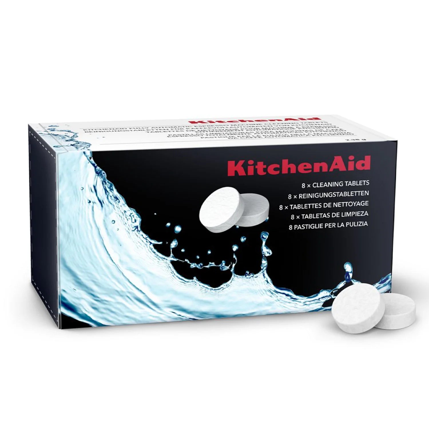 KitchenAid Fully Automatic Espresso Machine Cleaning Tablets - 8 Pack | Deep Clean & Descaling for Optimal Coffee Taste & Machine Performance