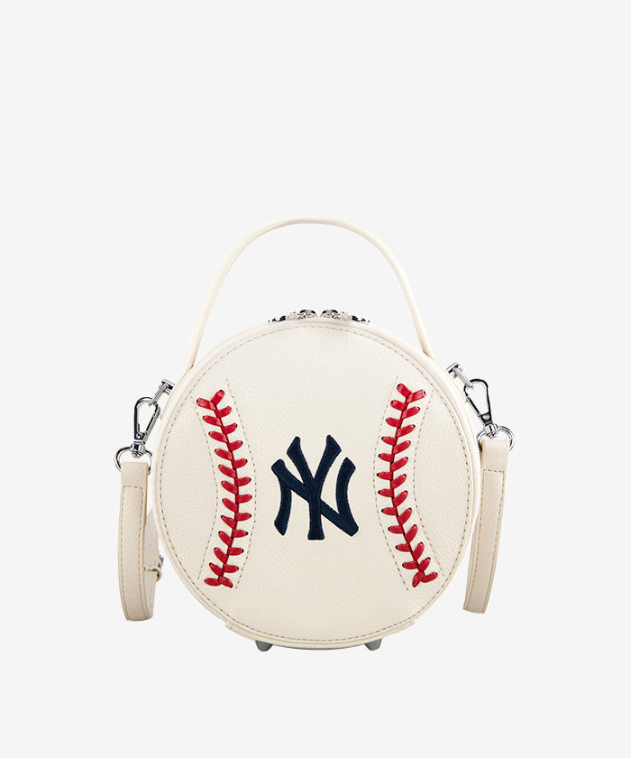 MLB New York Yankees Mini Canteen Crossbody Bag for Women & Men - Fashionable Baseball Fan Accessory for Games, Travel & Daily Use