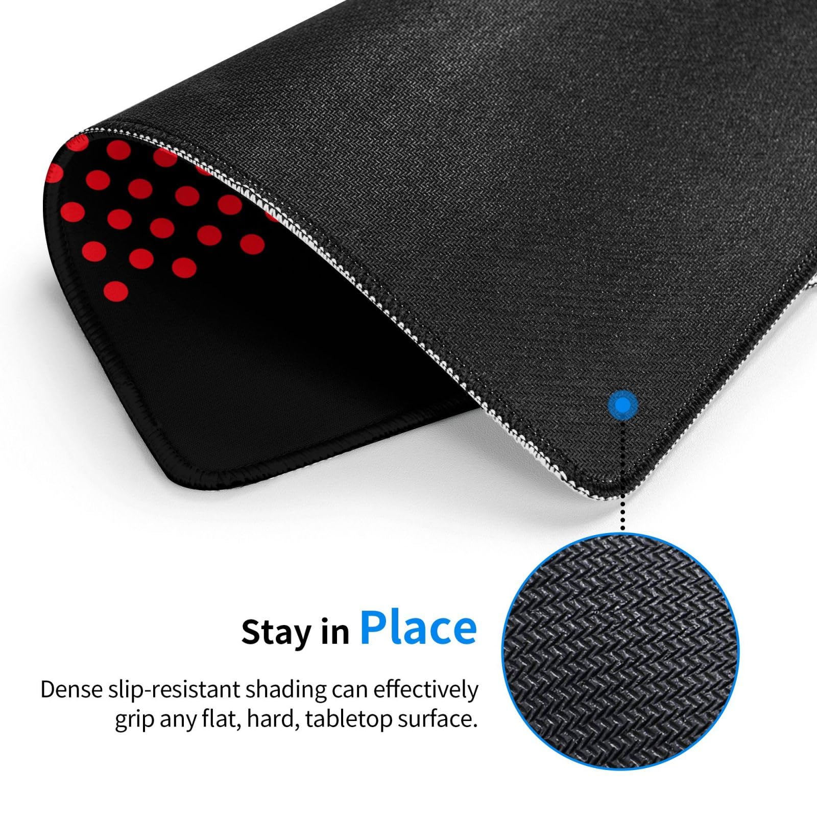 SIYTUAU Hockey Grandpa USA Flag Mouse Pad - Waterproof, Non-Slip Rubber Gaming Mousepad (10x12 inches) for Laptop, Office & PC Use - Perfect for Work, Gaming & Patriotic Decor
