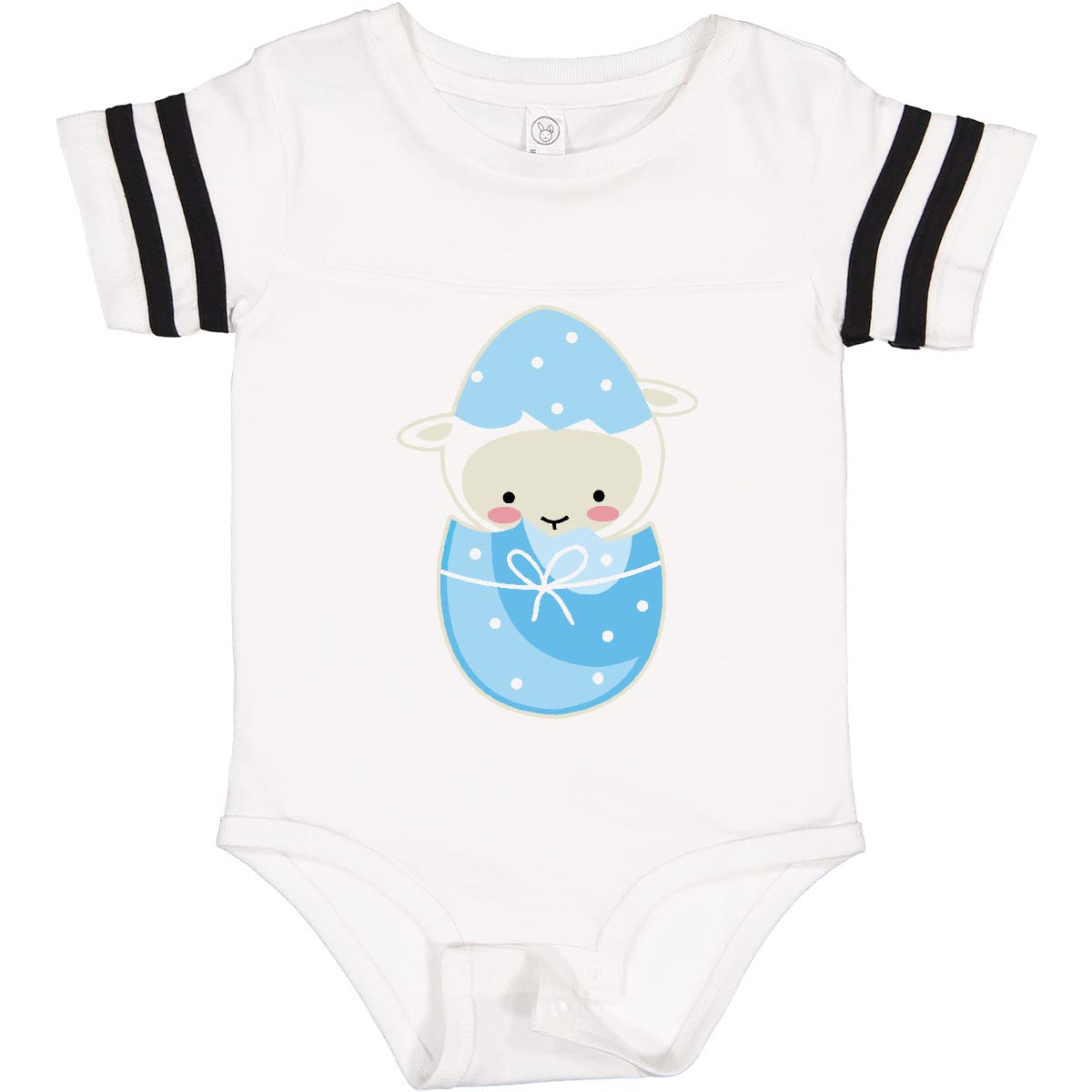 Inktastic Easter Baby Lamb Bodysuit - Cute Easter Outfits for Infants & Toddlers - Perfect for Easter Photos, Church, and Family Gatherings