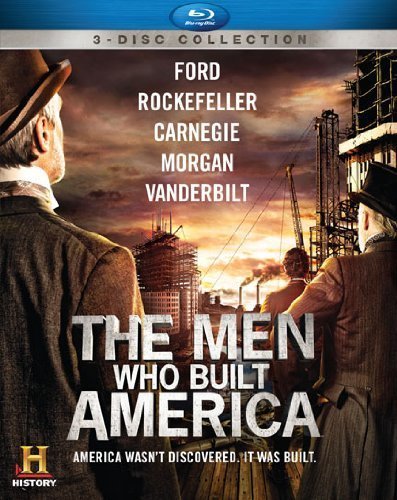 The Men Who Built America [Blu-ray] by Lionsgate - Historical Documentary Series About American Industrialists - Perfect for History Enthusiasts & Educational Viewing