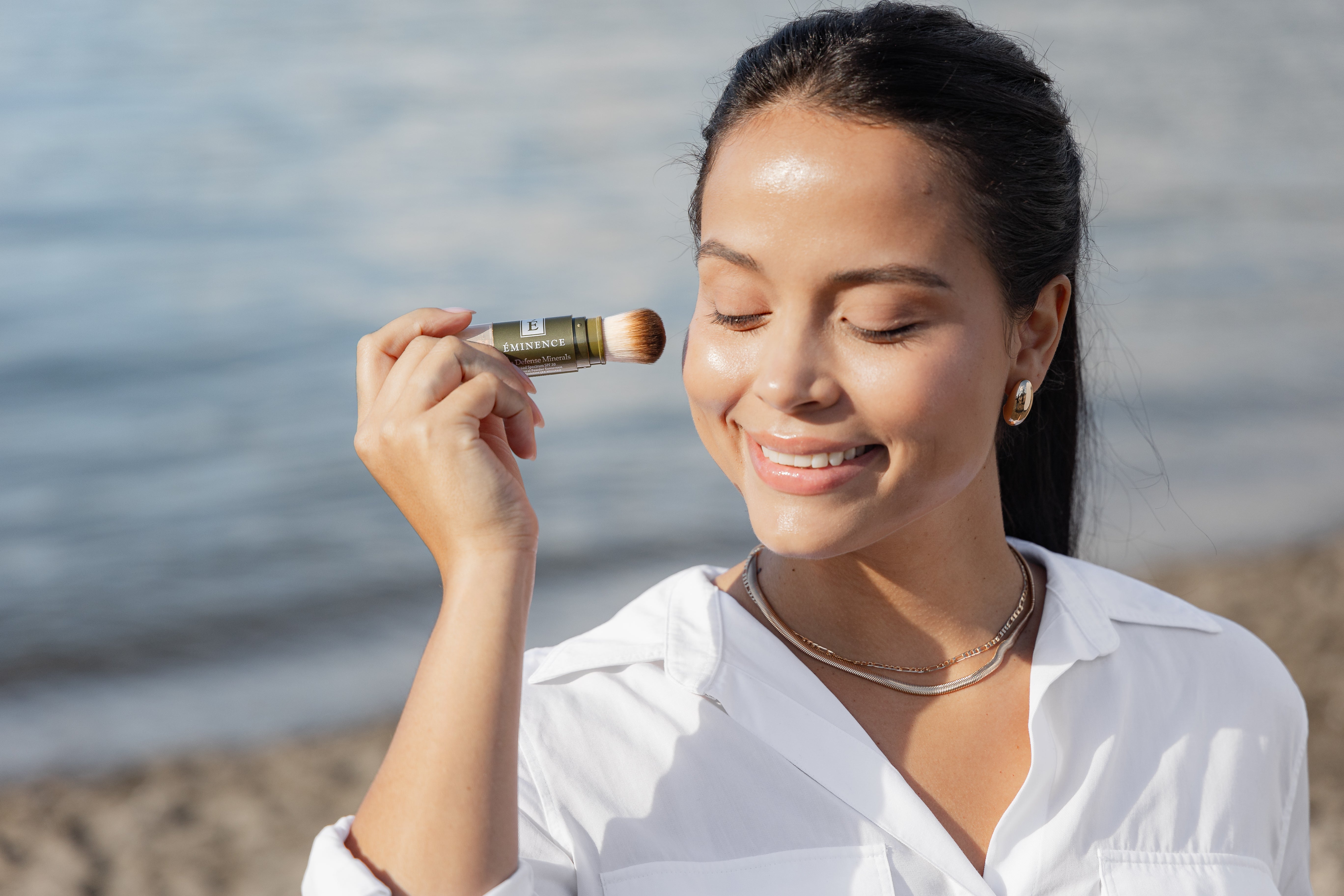 Eminence Sun Defense Minerals SPF 30 Tinted Moisturizer - Natural Sunscreen for Face & Body, Vegan & Cruelty-Free - Perfect for Daily Use, Beach & Outdoor Activities