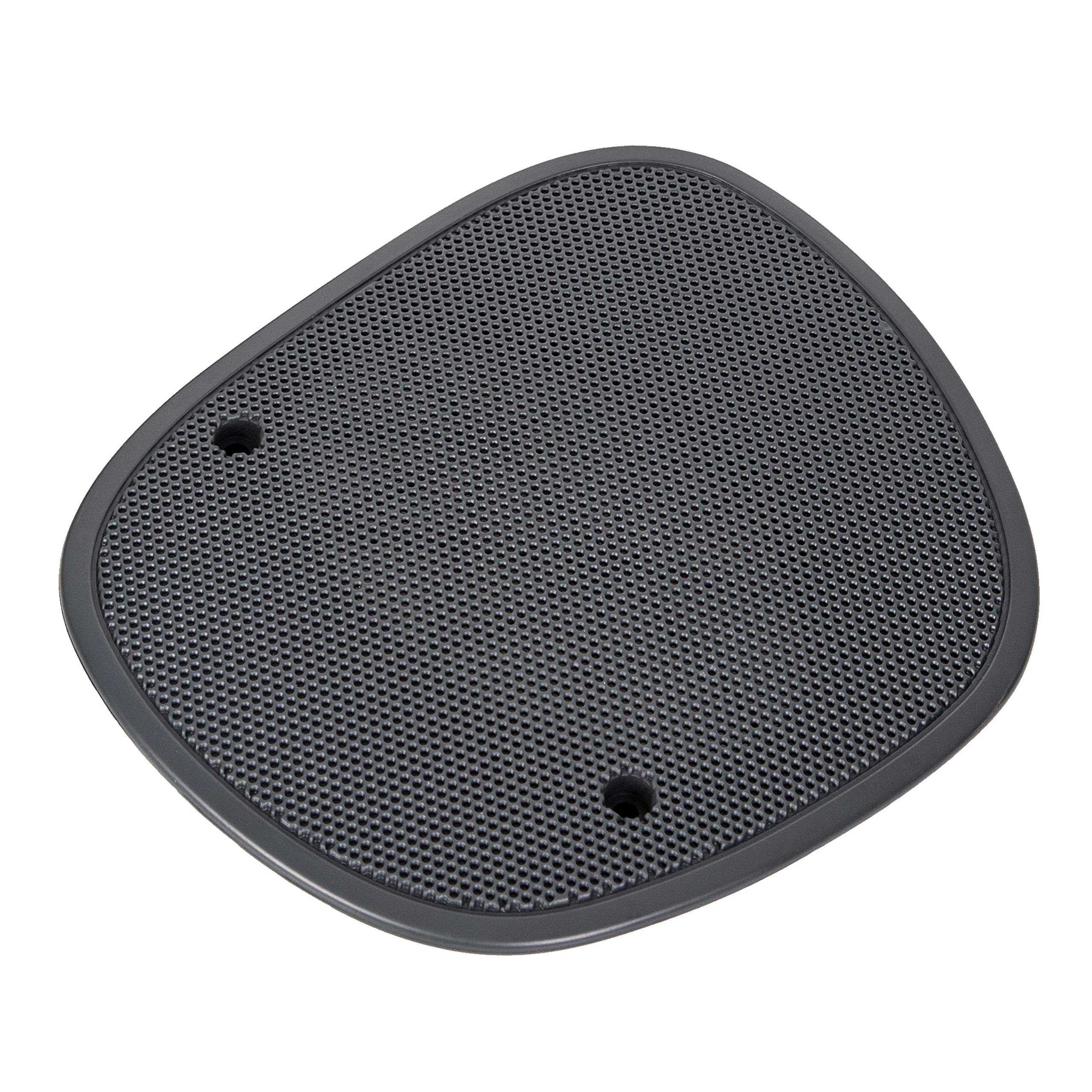 ECOTRIC Driver Side Dash Speaker Cover Grille Compatible with 1998-2005 GMC Jimmy Sonoma S10 Blazer Bravada - Replacement for OEM Part 15046441 in Dark Gray | Perfect for Car Audio Upgrades & Interior Restoration