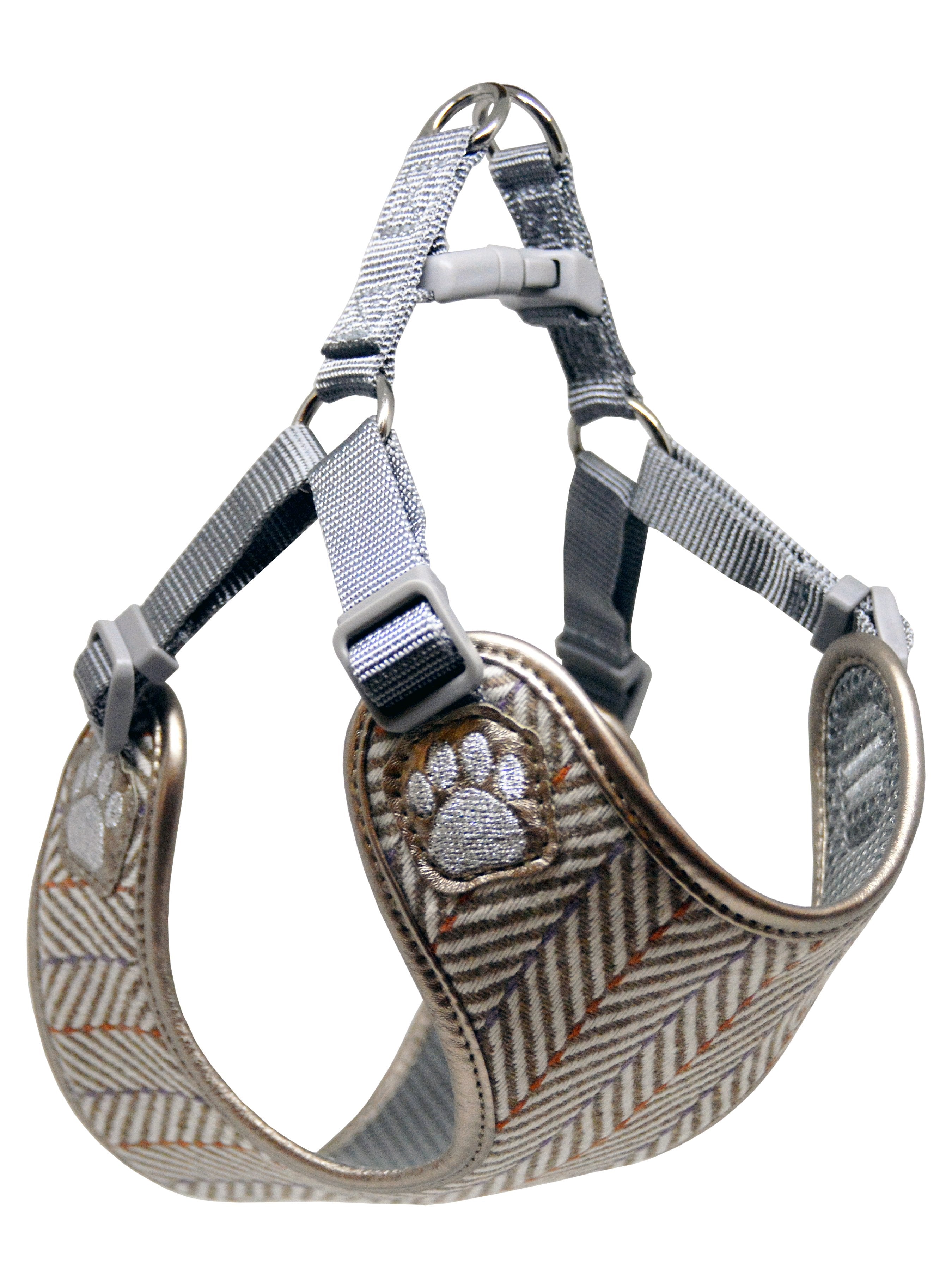 Pretty Paw Step-in Dog Harness - Adjustable & Breathable Pet Vest for Small to Medium Dogs - Perfect for Walking, Training & Outdoor Adventures