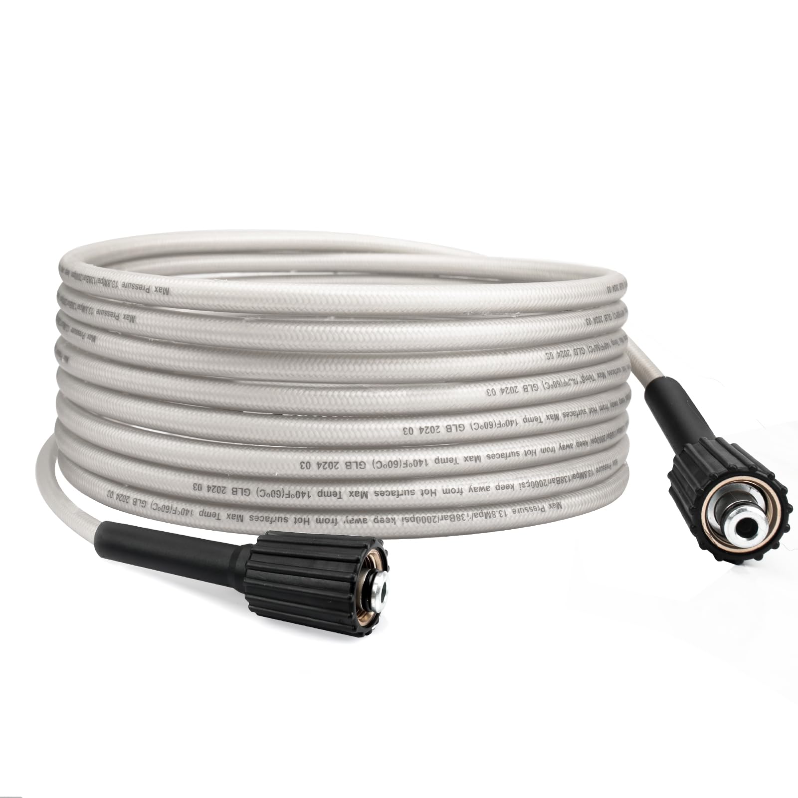 Ryobi Pressure Washer Hose Replacement - Compatible with RY141600, RY141612 & RY141812G Electric Power Washers | High Pressure Washer Hose for Outdoor Cleaning, Car Washing & Deck Maintenance
