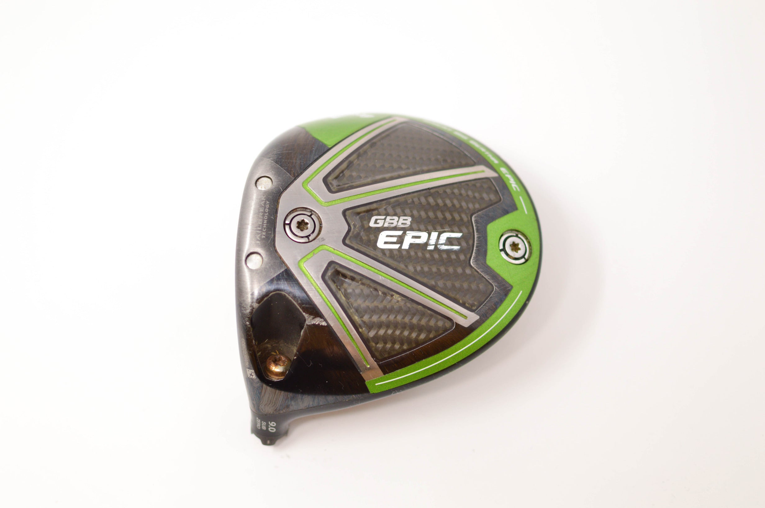 Used Callaway GBB Epic Sub Zero Driver Head Only - Left Handed 9° Golf Club for Men | Perfect for Low Handicap Players & Driving Range Practice