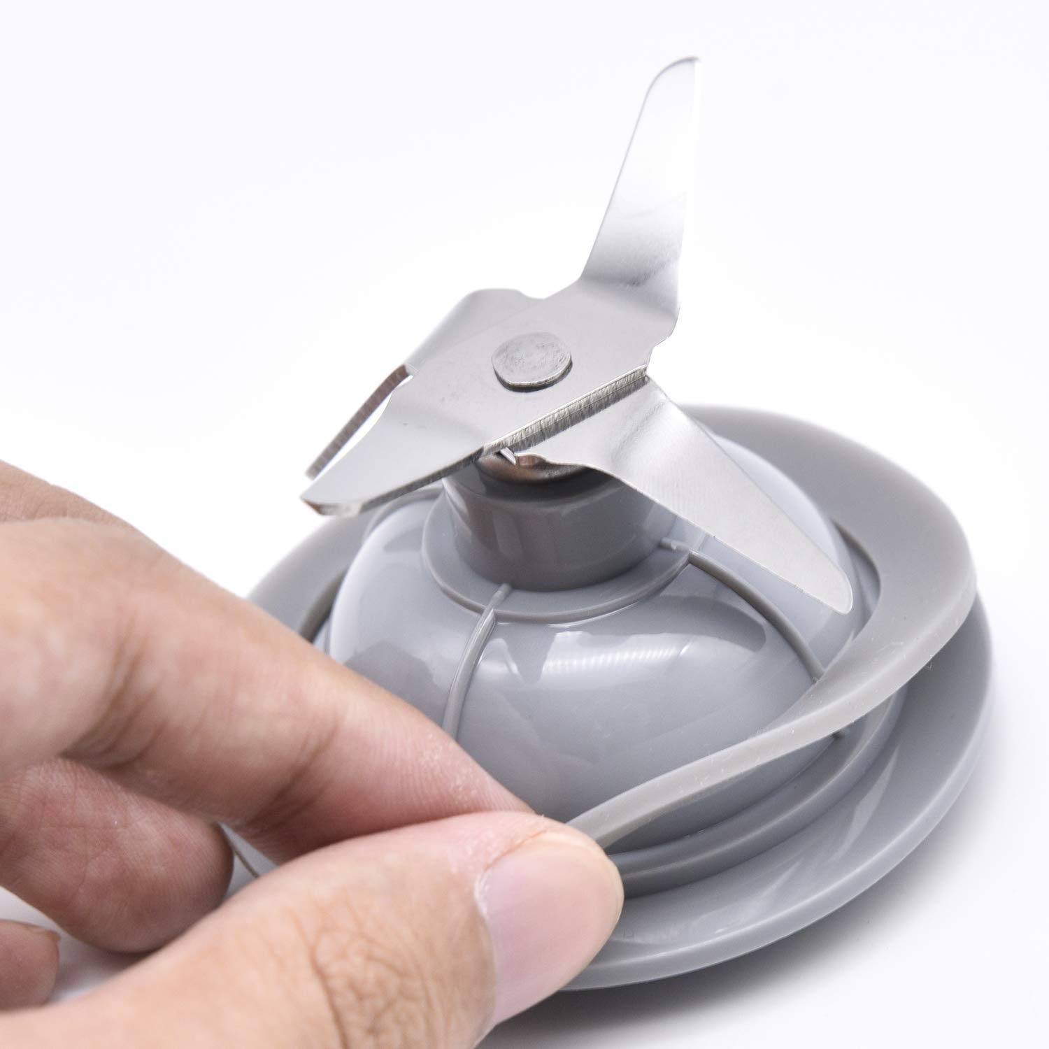 BL9000 Blender Blade Replacement with 3 Rubber Seal Gaskets - Compatible with BL1900, BL4900, BL3900, BL5000, BL5900, BL6000 Blenders - Perfect for Smoothies, Juicing & Food Prep