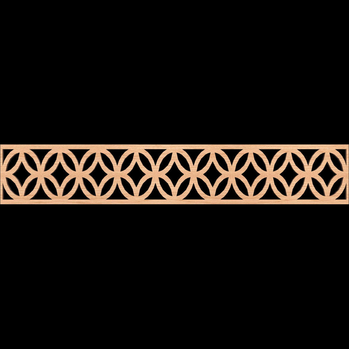 Crosby Fretwork Moulding - Decorative Wood Trim for Home & Furniture DIY Projects - Perfect for Cabinets, Doors, and Wall Accents