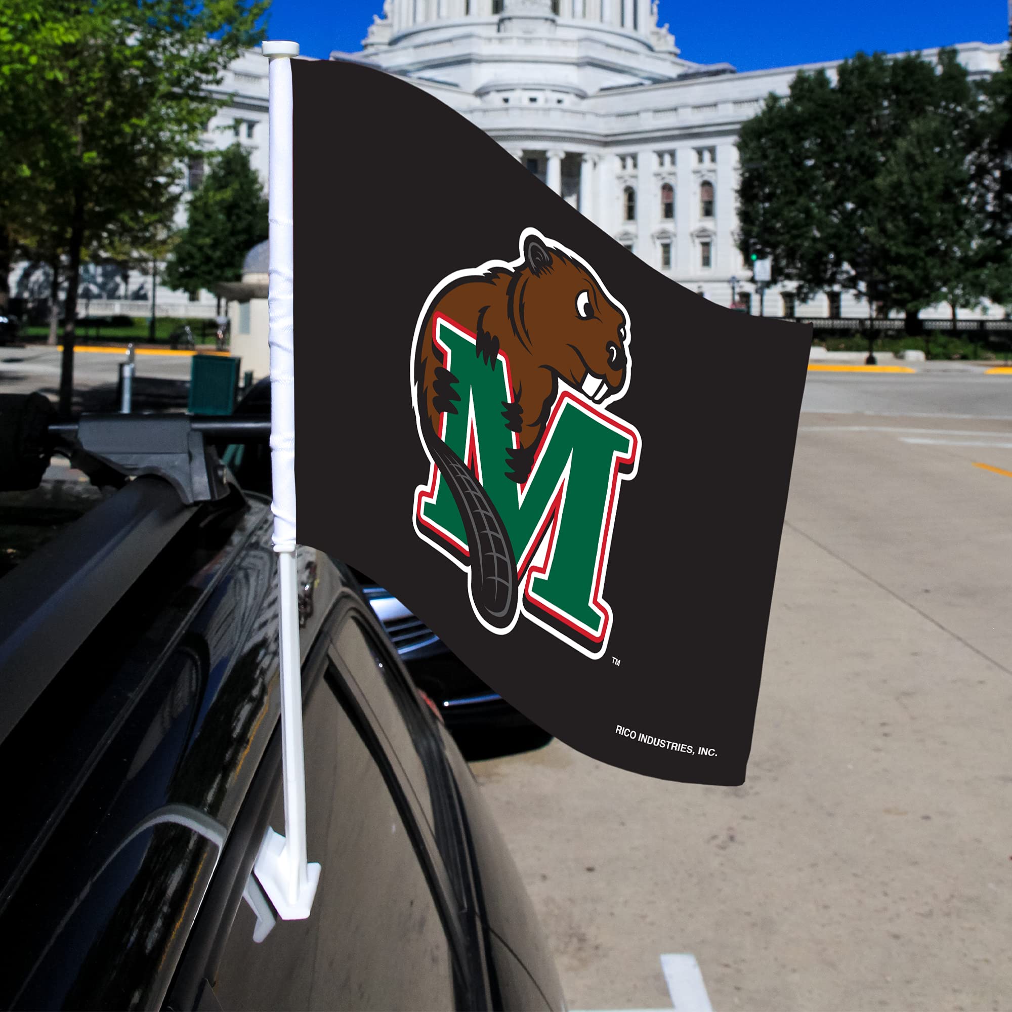 NCAA Double-Sided Car Flag - Team Spirit for Road Trips