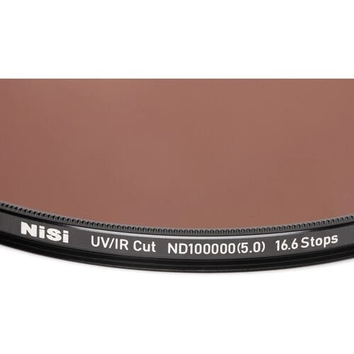 NiSi Solar Filter Pro Nano UV/IR Cut ND100000 Filter (77mm, 16.5 Stop) - Professional Solar Photography & Eclipse Viewing Accessory for DSLR Cameras