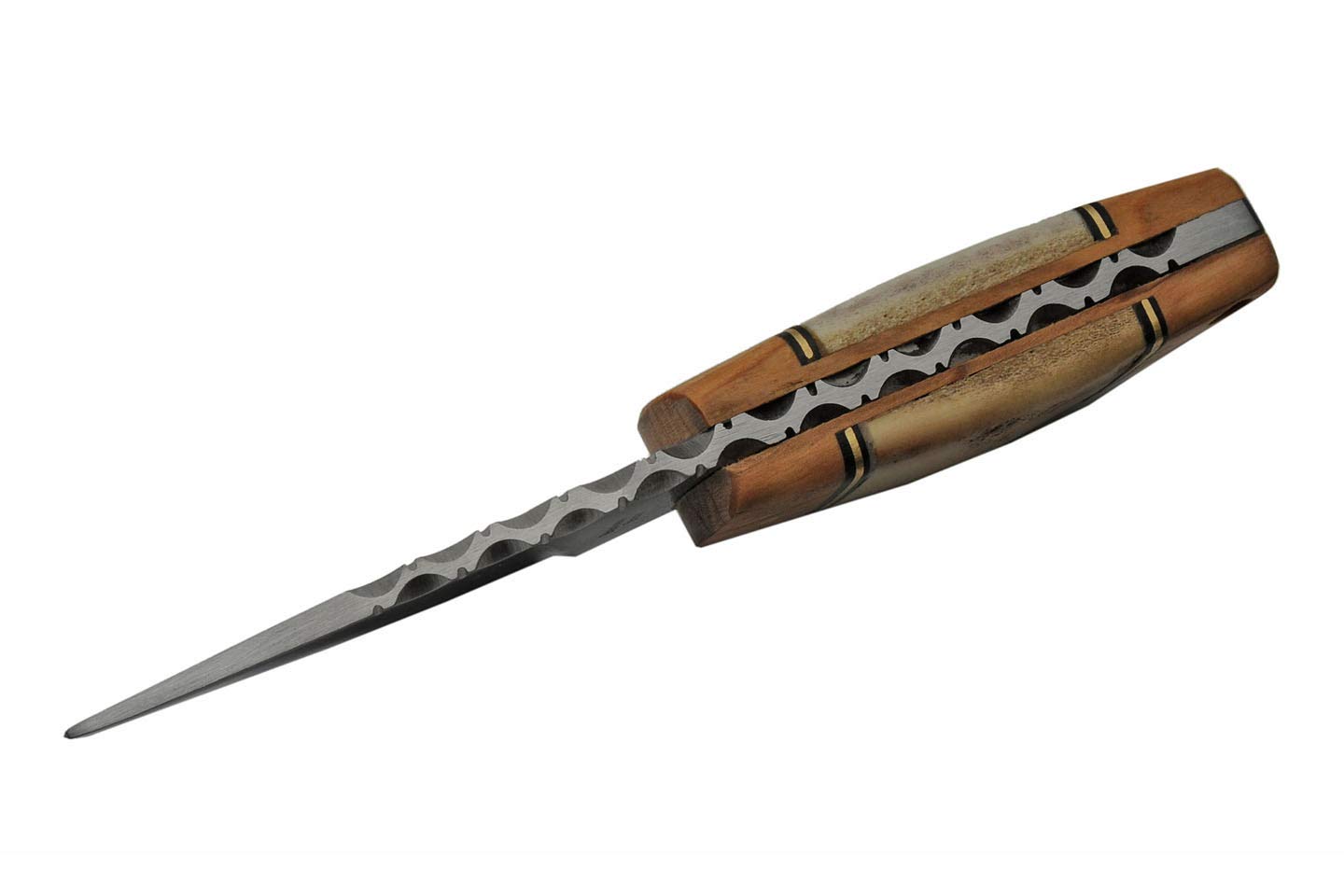 Szco Supplies Wild Stag Skinning Knife SS-7028 - Premium Hunting Knife for Outdoor, Camping & Survival | Durable Stainless Steel Blade with Stag Handle