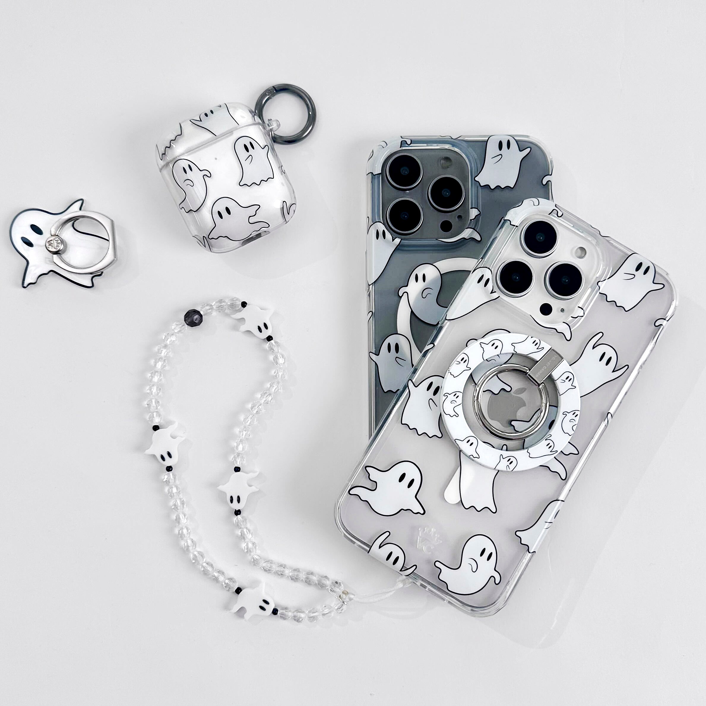 Ghosted Clear iPhone Case - Ultra Slim Protective Cover for iPhone [Model] | Shatterproof & Scratch-Resistant | Perfect for Everyday Use & Travel