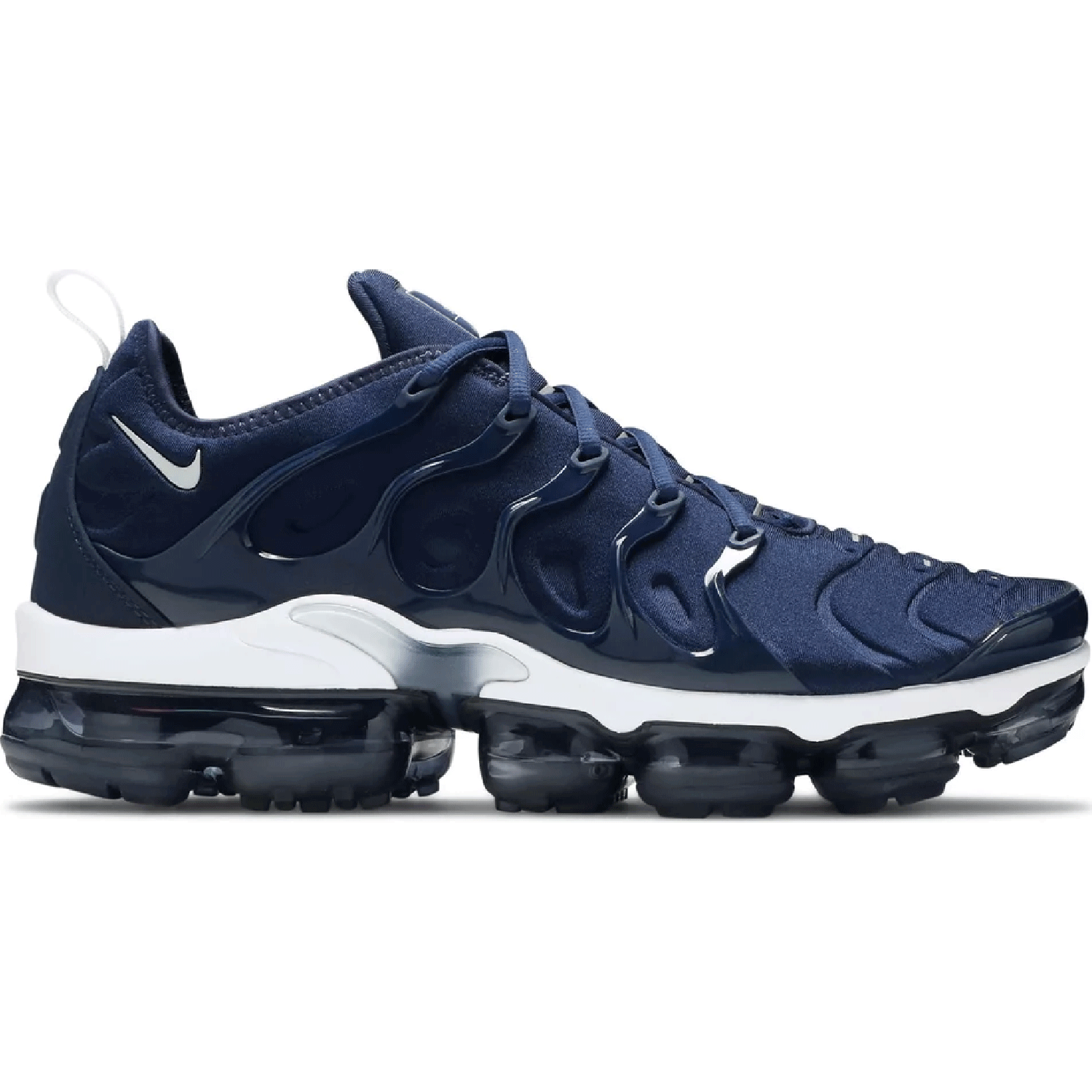 Nike Air VaporMax Plus Running Shoes - Midnight Navy Blue Cushioned Sneakers for Men & Women | Perfect for Jogging, Gym Workouts & Casual Streetwear Fashion