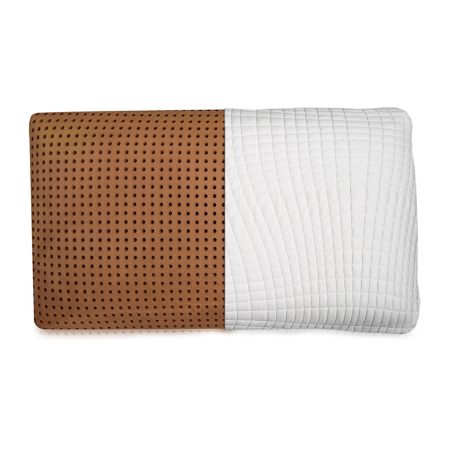 Breathable Copper Infused Memory Foam Pillow with Removable Washable Cover - Ideal for Side Sleepers & Hot Sleepers, Promotes Cool Comfort for Better Sleep