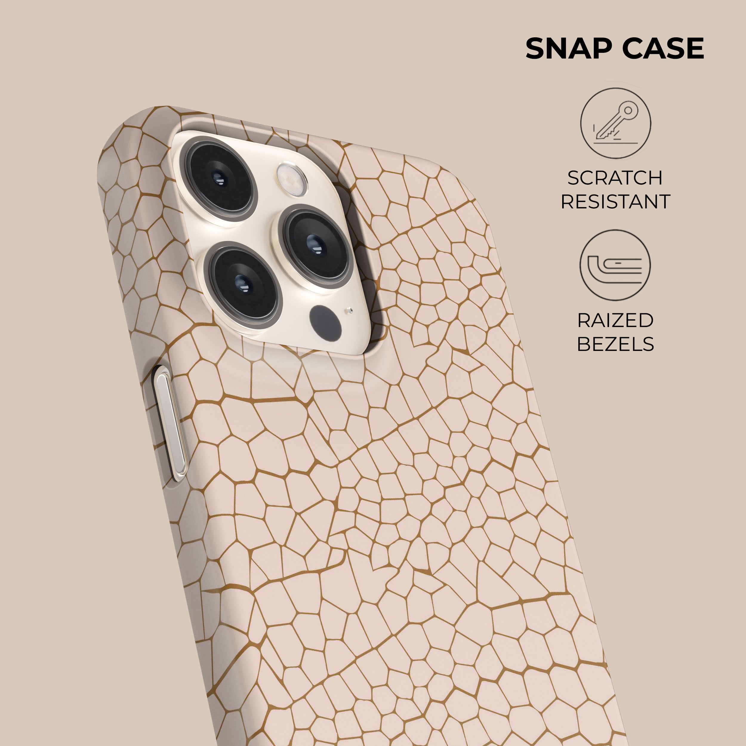 Pink Reptile Pattern Phone Case for iPhone 15 14 13 12 Pro Max - Cute Durable Shockproof Slim Protective Cover - Perfect for Women Girls Teens Daily Use Outdoor Activities