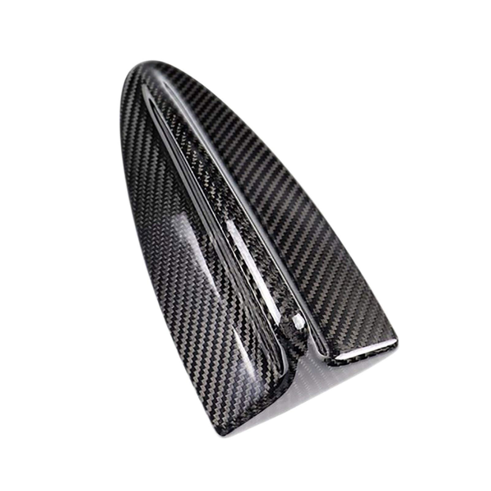 Carbon Fiber Shark Fin Antenna Cover for BMW E46 E90 E60 - Stylish Car Accessory Upgrade for Enhanced Aerodynamics & Vehicle Protection (Perfect for Daily Driving & Car Shows)