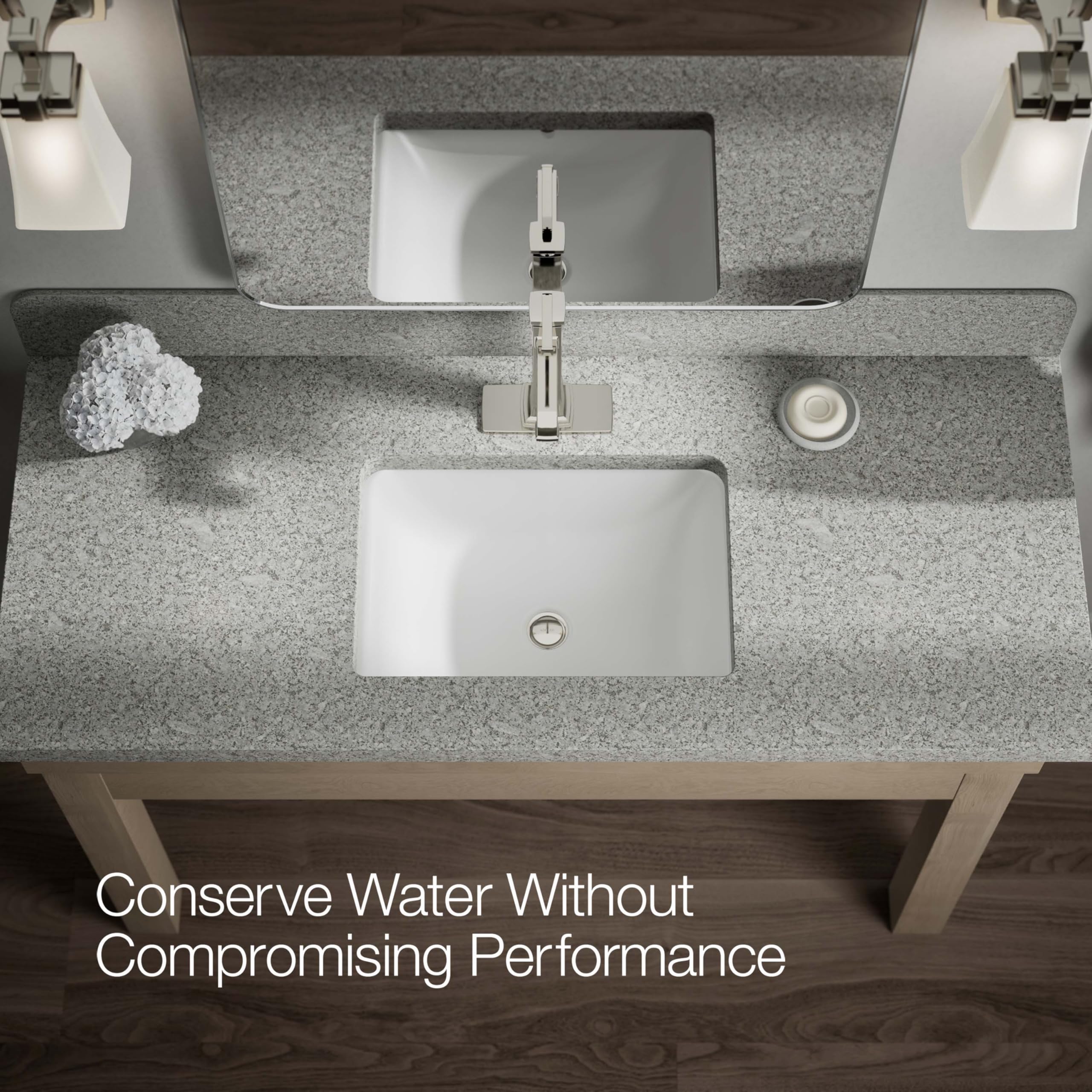 KOHLER RIFF™ Tall Single-Handle Bathroom Faucet - Modern Water-Saving Design for Bathroom Sink, Perfect for Home & Commercial Use