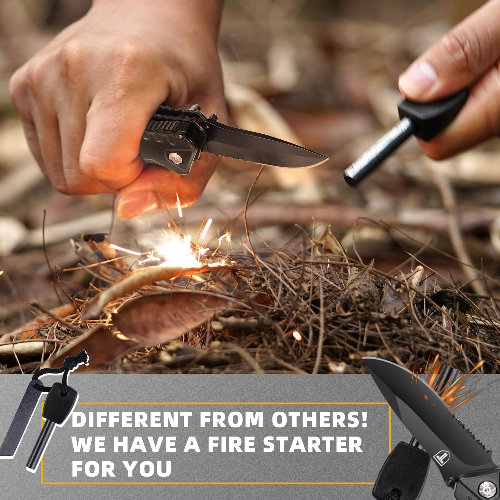 TRSCIND Pocket Knife Multitool - 12-in-1 Stainless Steel Camping Knife with Pliers, Screwdrivers & Bottle Opener | Perfect Gift for Men, Dad, Husband | Great for Outdoor Survival, Fishing, Hiking & Camping Adventures
