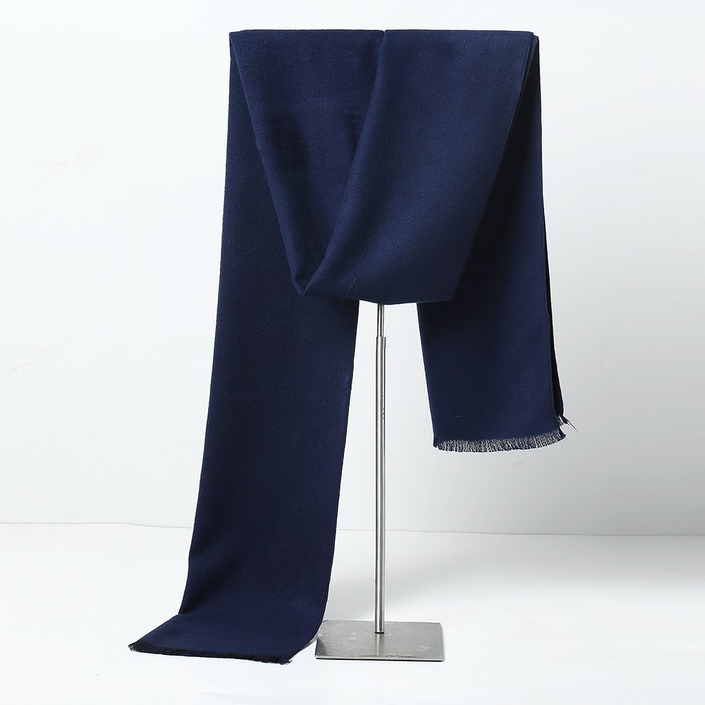 OHAYOMI Men's Winter Scarf - Soft & Warm Formal Scarves for Gentlemen - Perfect for Office, Business Meetings & Cold Weather Outfits