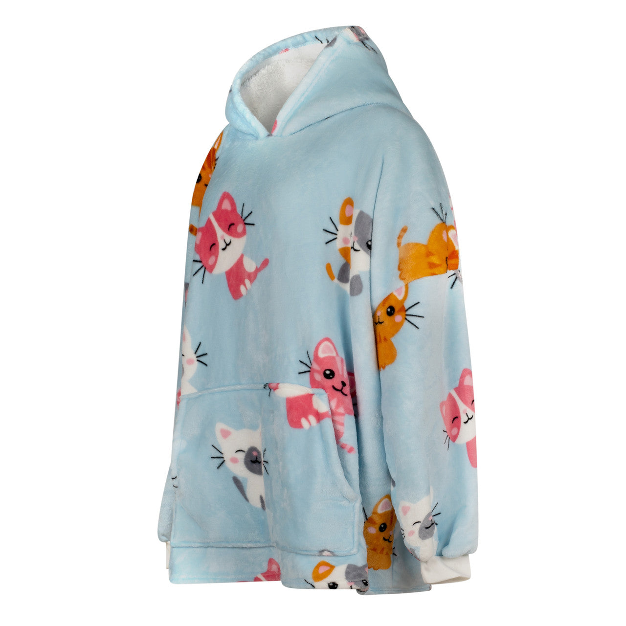 Cozy Fleece Oversized Blanket Hoodie for Women & Men - Soft Sherpa Lined Wearable Blanket with Pockets - Perfect for Lounging, Netflix Nights & Cold Weather Comfort