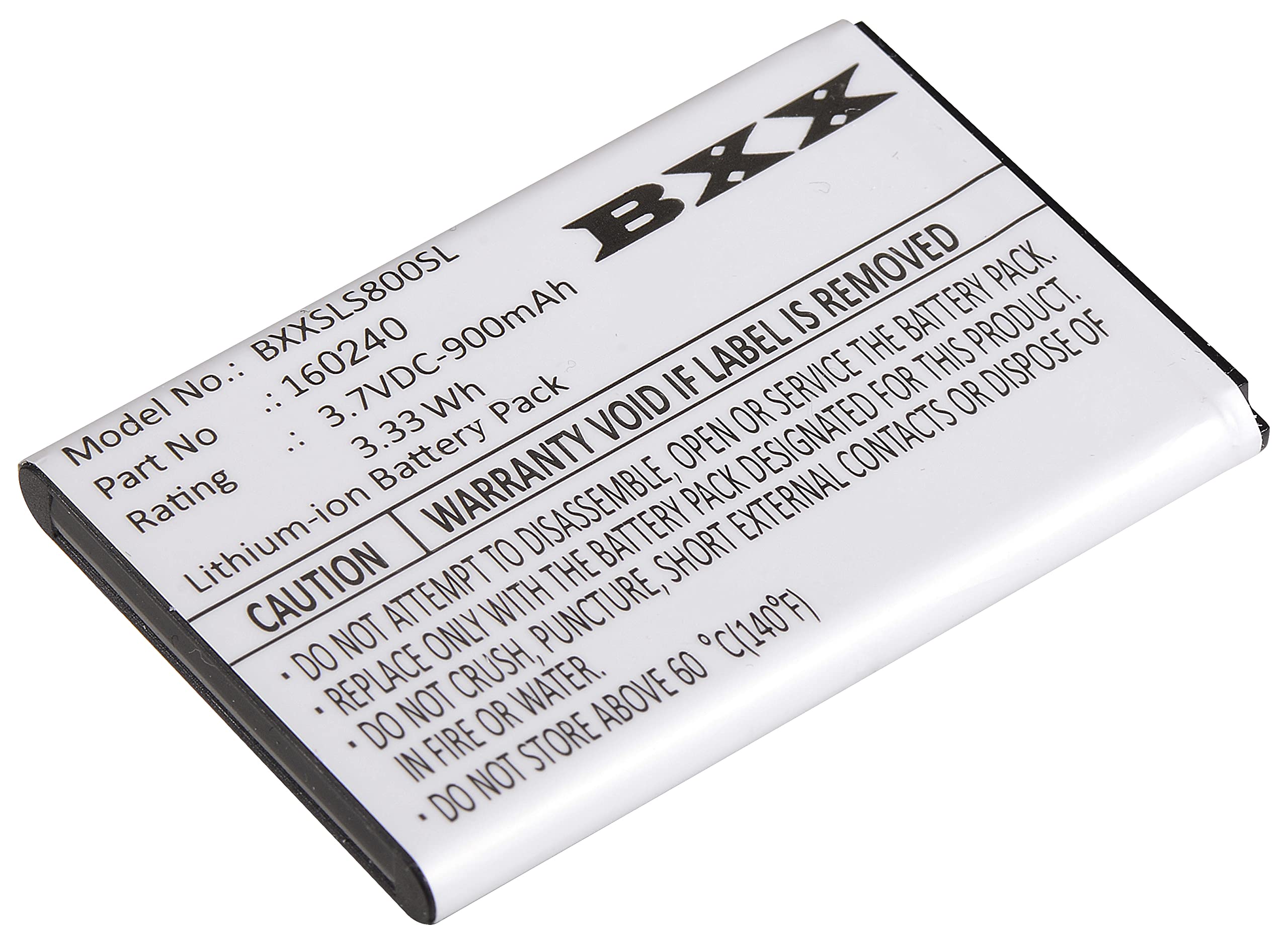 BXX 900mAh 3.7V Replacement Battery for Steelseries Arctis Pro Wireless & Siberia 800/840 Headsets - Compatible with Models 160240, 61298RX, H Wireless Gaming Headset - Perfect for Gaming, Streaming & Long Play Sessions