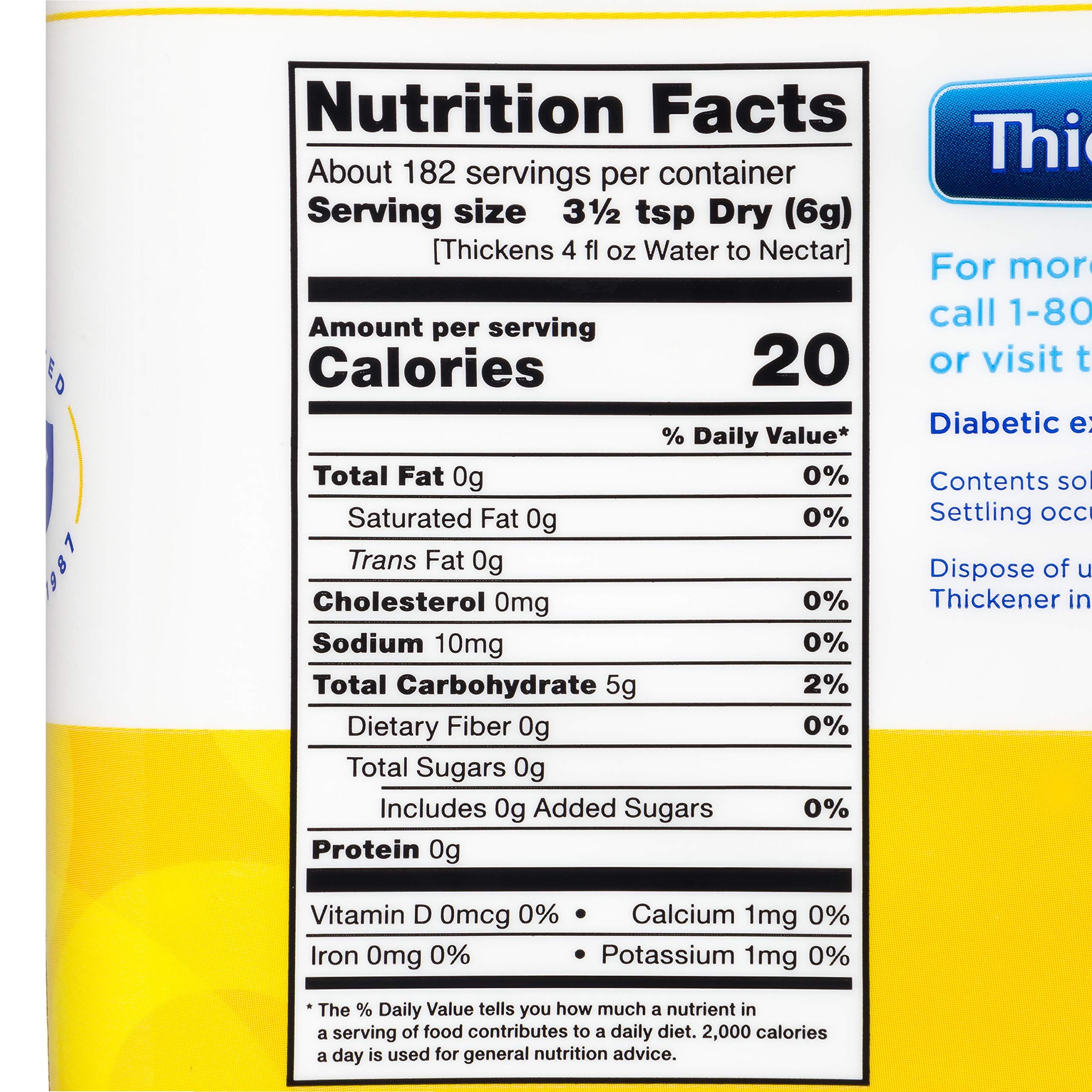 Thick-It Original Food & Beverage Thickener Powder - 36 Oz Canister (Pack of 2) | Safe for Dysphagia & Swallowing Difficulties | Perfect for Smoothies, Soups & Baby Food