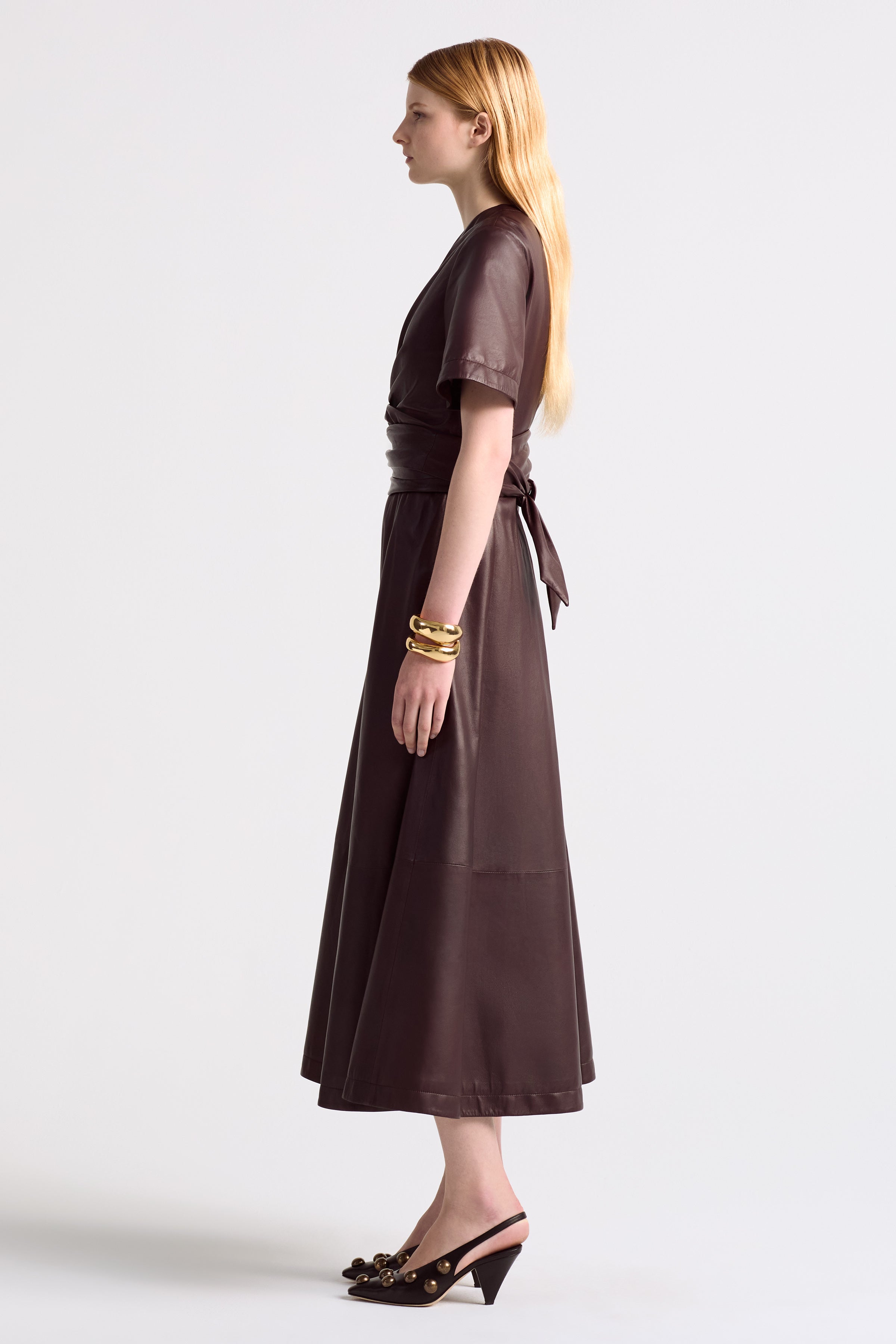 Charred Oak Honey Dress - Elegant Floral Lace Maxi Dress for Women, Perfect for Weddings, Parties & Special Occasions