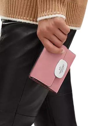 Coach Eliza Small Wallet - Stylish & Compact Leather Wallet for Women | Perfect for Everyday Use, Travel & Gifting