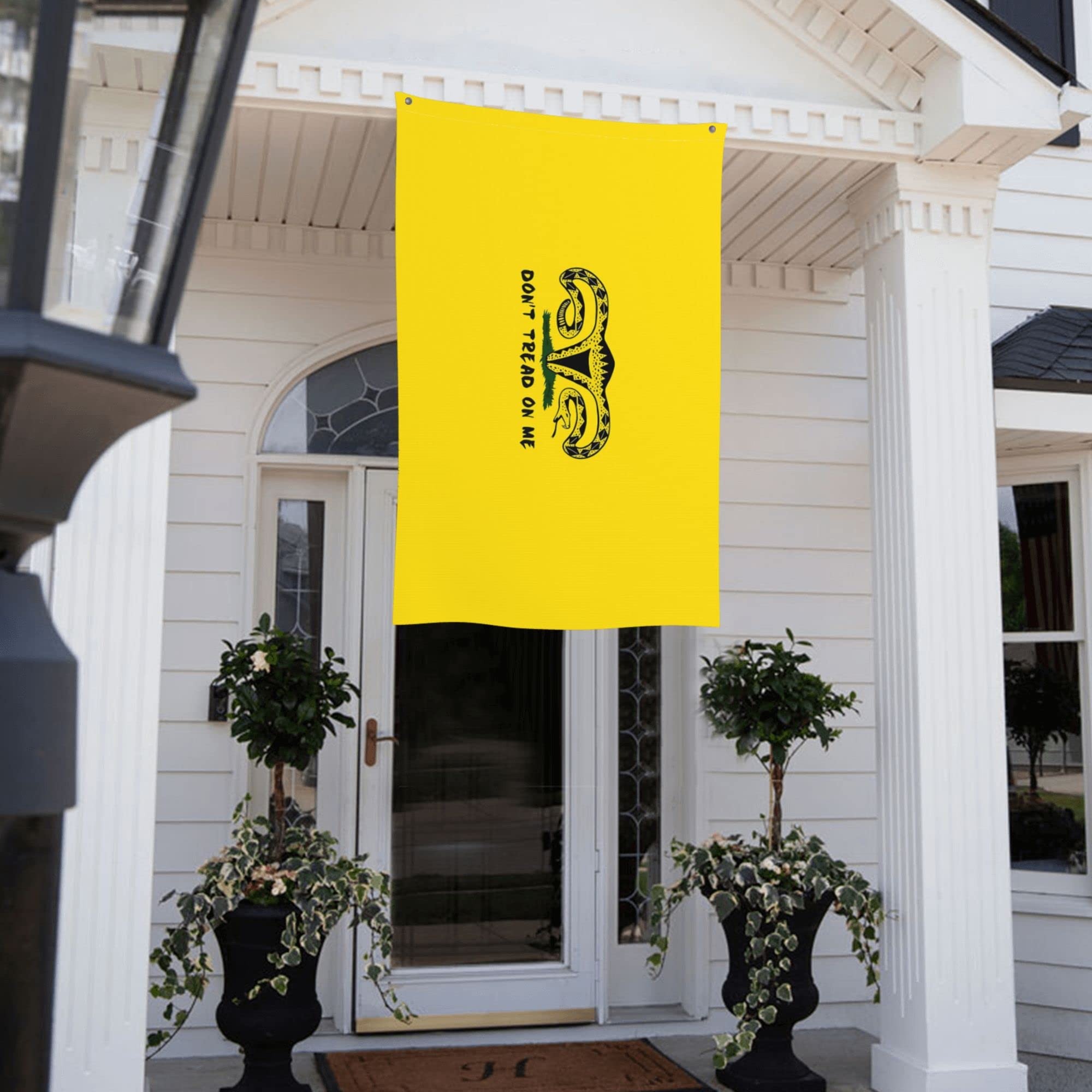 Don't Tread On My Uterus Pro Choice Feminist Flag - 3x5 Ft Women's Rights Banner with Grommets - Durable Polyester Outdoor Decoration for Protests, Rallies & Home Display