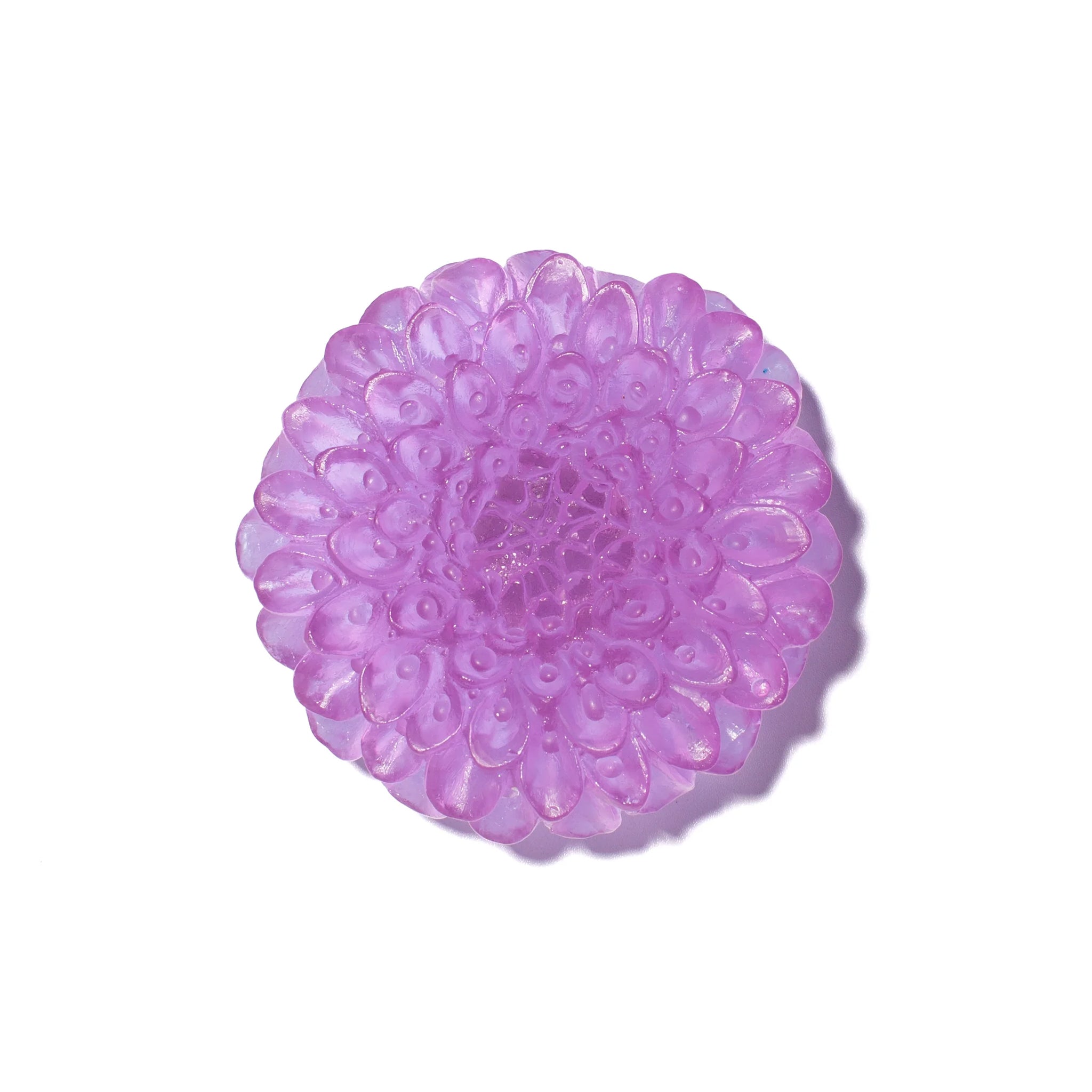 Handmade Glass Dahlia Wall Sculpture - Elegant Floral Art Decor by Luke Jacomb Studio | Perfect for Living Room, Bedroom & Office Wall Decor