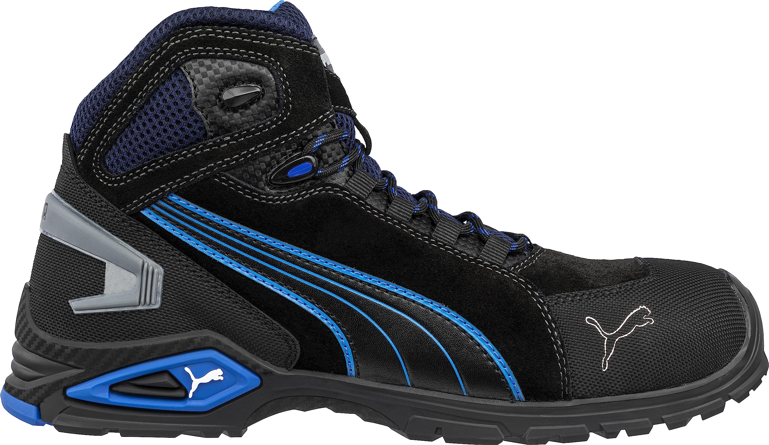 PUMA Men's Rio Safety Shoes - Lightweight Non-Slip Work Shoes for Construction, Warehouse & Industrial Use