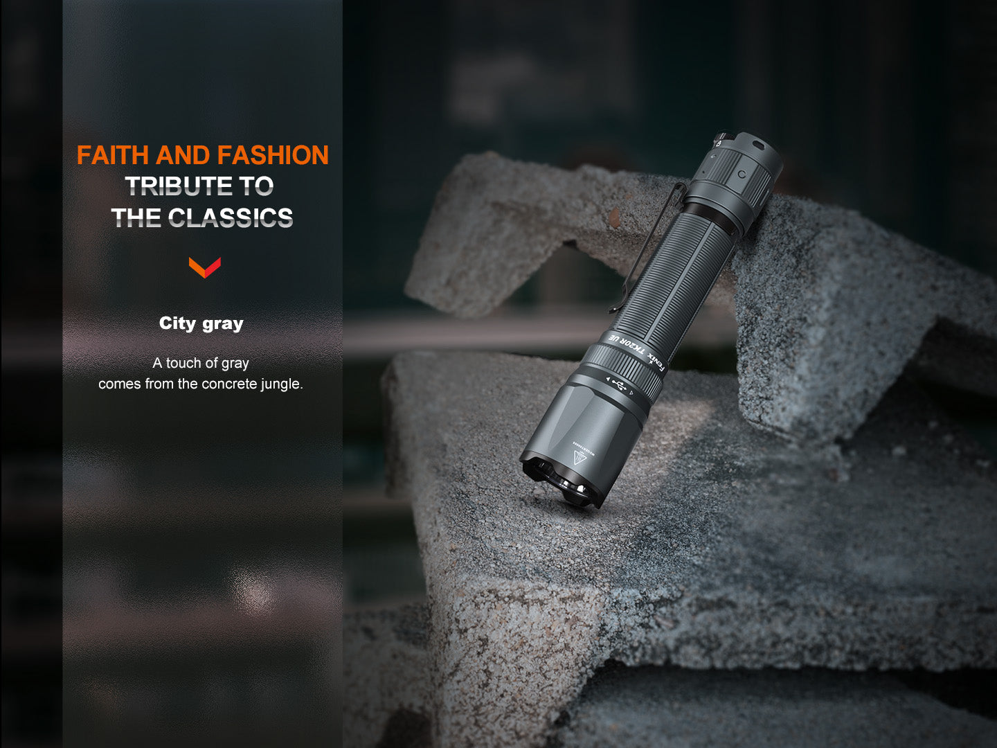 Fenix TK20R UE Tactical Flashlight 2000 Lumens Rechargeable LED Torch - Perfect for Camping, Hiking, Emergency & Outdoor Adventures