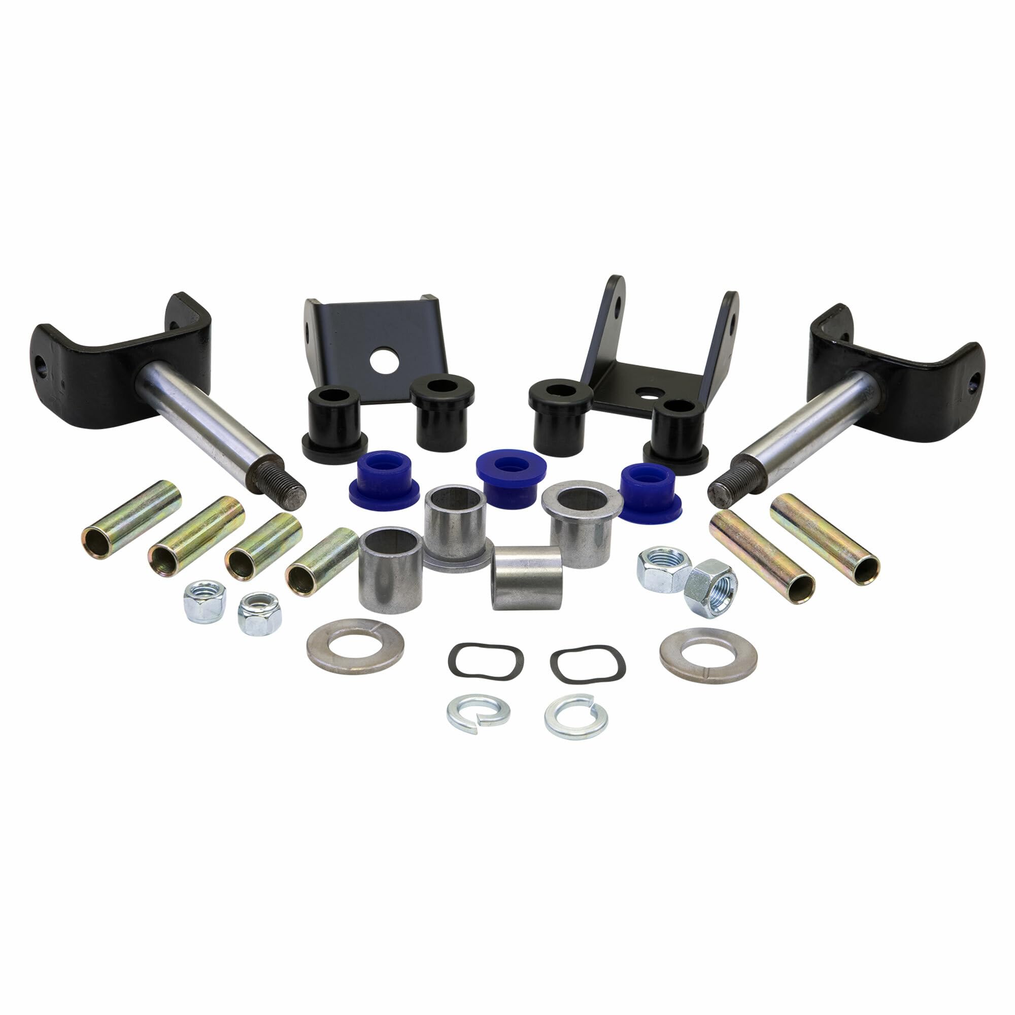 Performance Plus Carts Club Car DS Golf Cart Front End Repair Kit - Bushings, Spacers & King Pins for 1993 & Newer Models - Perfect for Golf Course Maintenance & Smooth Ride Restoration