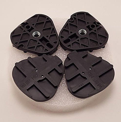 Disposable Black Mounting Plates - 50 Pack (#1100026-50) for Laboratory, Medical, and Industrial Applications
