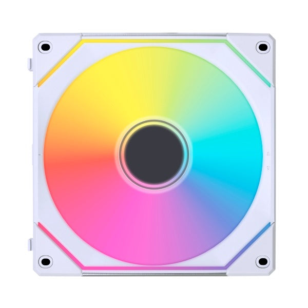 Lian Li Unifan Infinity SLIN140 140mm RGB PC Cooling Fan - Black (UF SLIN140 1B) & White (UF SLIN140 1W) - High Performance Case Fan for Gaming PC, Workstation & Custom Builds