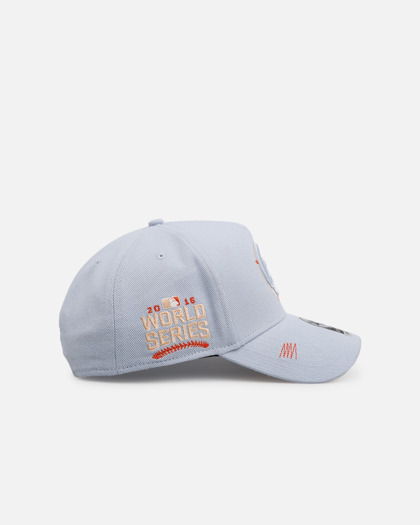 47 Brand Chicago Cubs 'Overstitch' 47 Offside Snapback Hat - Light Blue Adjustable Baseball Cap for Men & Women - Perfect for Sports Games, Casual Wear & Fan Collections
