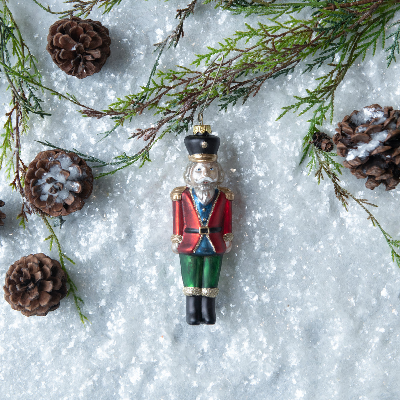 Colton Nutcracker Christmas Ornament - Handcrafted Holiday Decor for Tree, Mantel & Festive Home Decorations