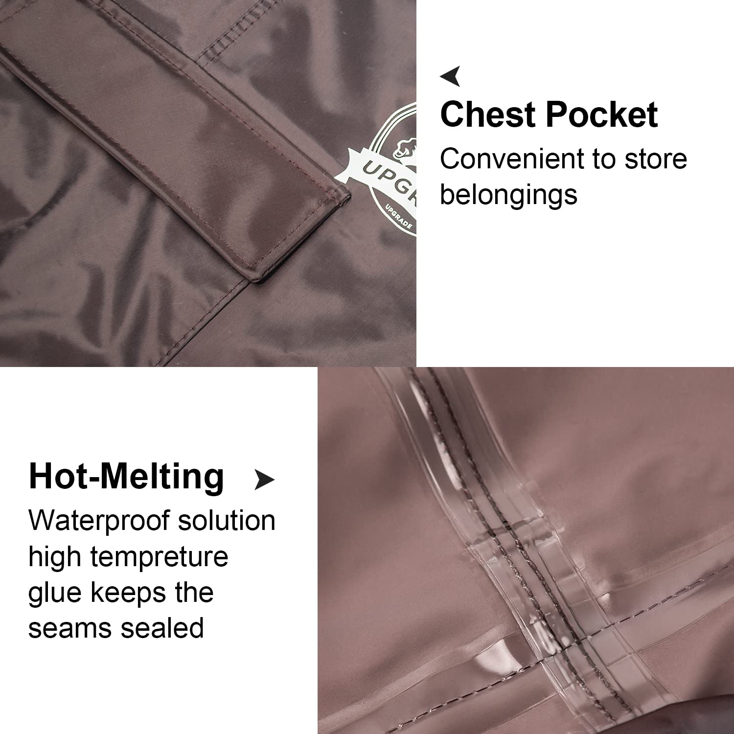 Premium UPGRADE Adult Fishing Waders - Waterproof & Breathable Chest Waders for Fly Fishing, Hunting & Outdoor Adventures