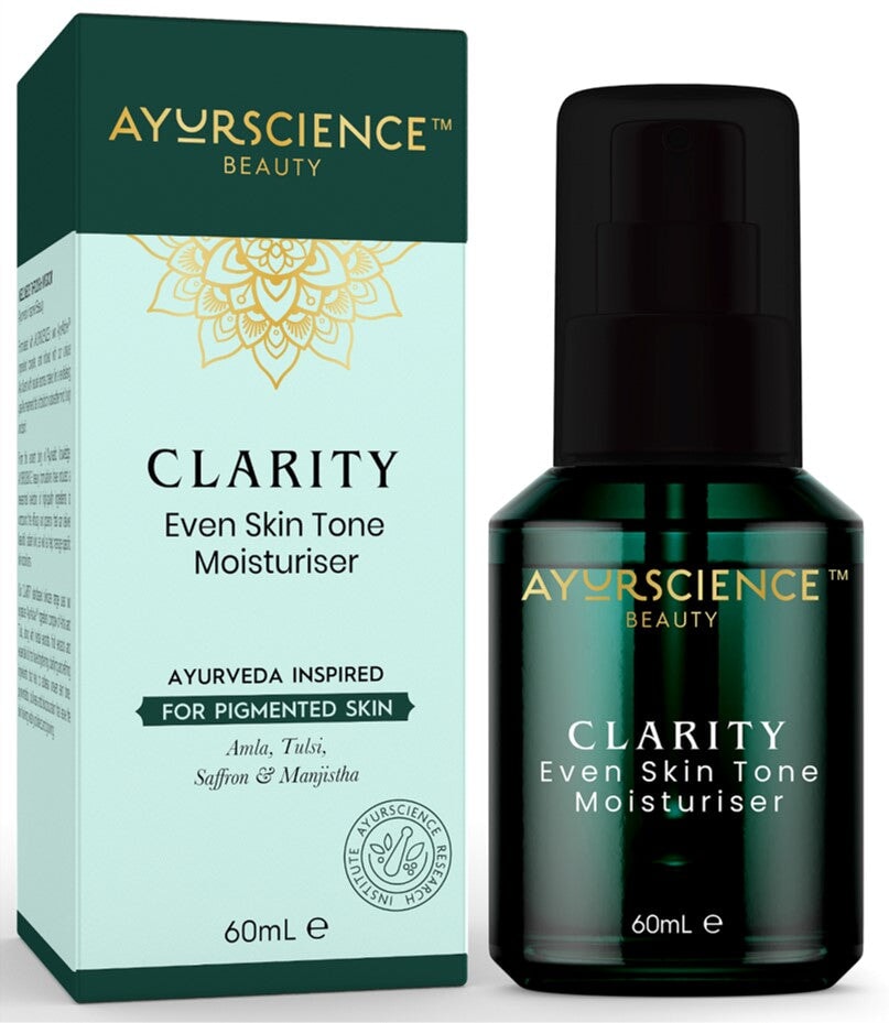 CLARITY Even Skintone Moisturizer - Brightening Face Cream for Dark Spots & Uneven Tone - Daily Hydration for Glowing Skin | Perfect for Morning & Night Routine