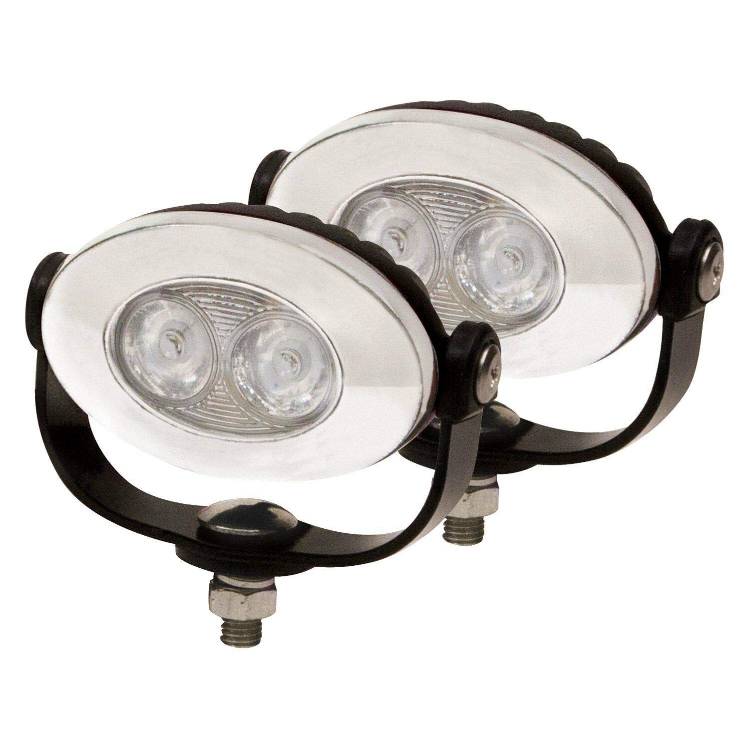 6000K LED Auxiliary Lights for Kawasaki KLX250 & KLR650 - High Brightness Off-Road Motorcycle Fog Lights - Perfect for Night Riding, Trail Adventures, and Low Visibility Conditions