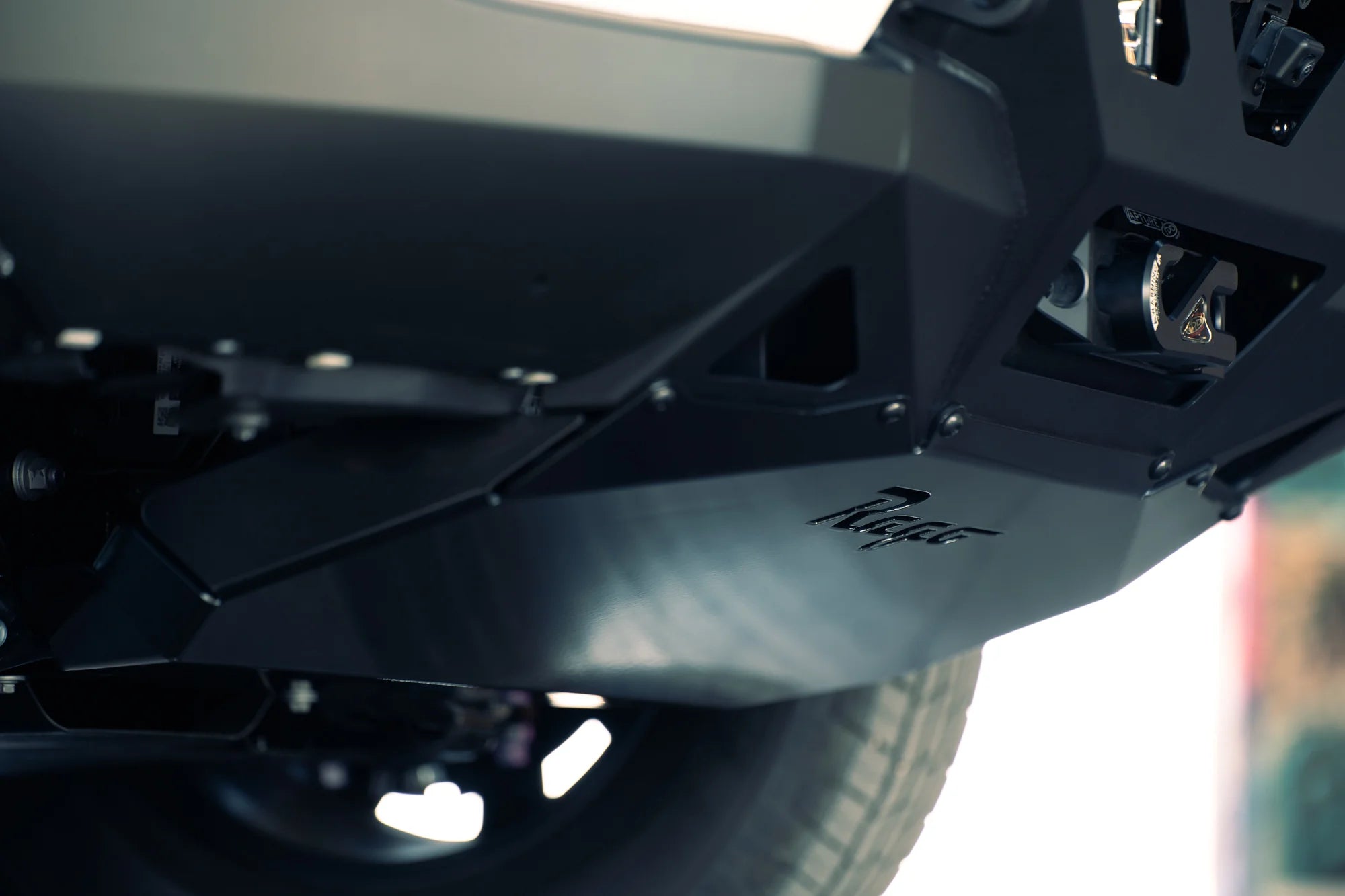 Rago Fabrication Skid Plate for Center Mount Winch Front Bumper - Compatible with 2024+ Toyota Land Cruiser 250 | Heavy-Duty Off-Road Protection for Rock Crawling & Overlanding Adventures
