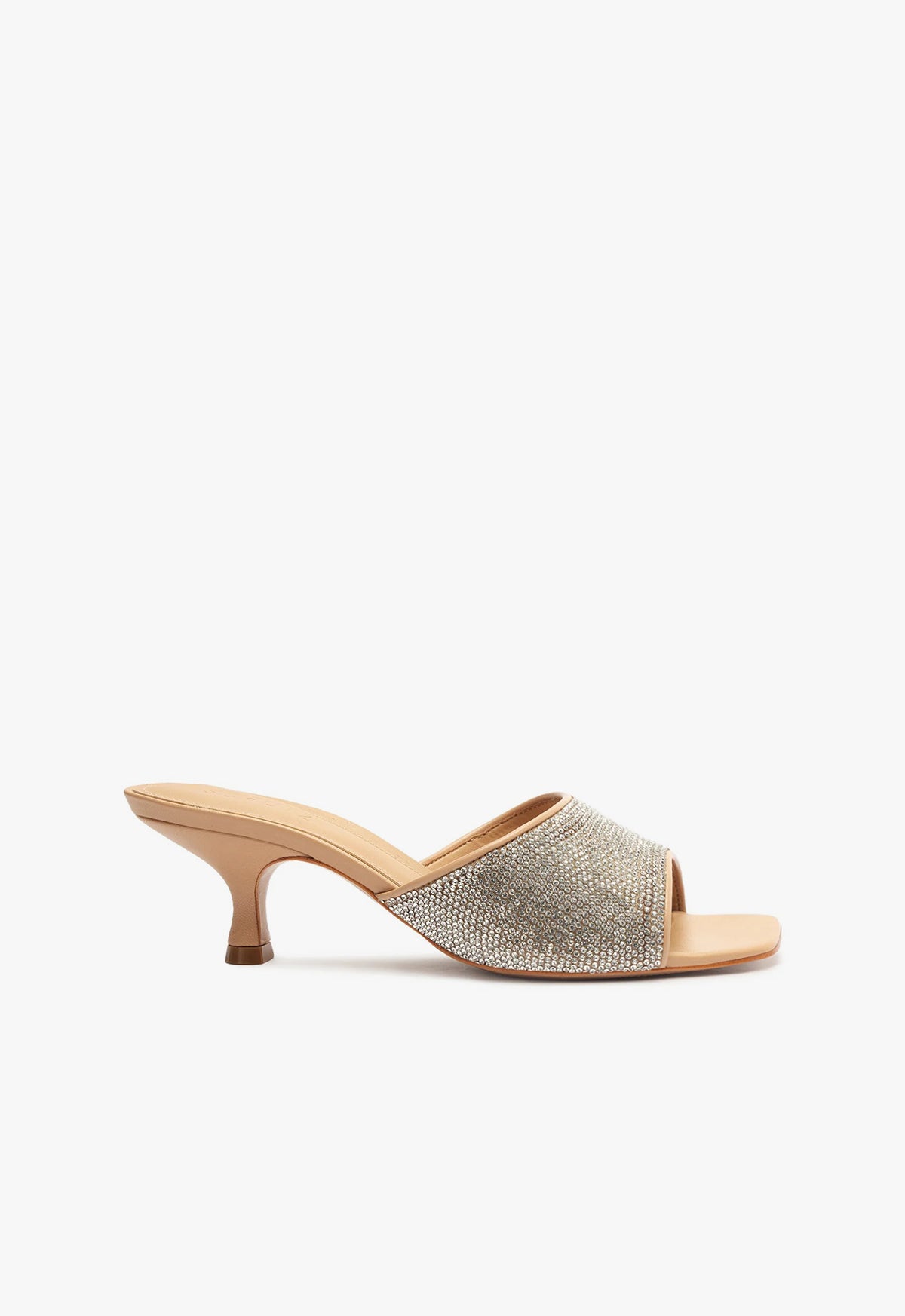 Dethalia Glam Mesh Sandal - Women's Fashion Strappy Heeled Sandals for Summer, Parties & Weddings | Comfortable & Stylish Open-Toe Shoes for Outdoor Events & Beach Vacations