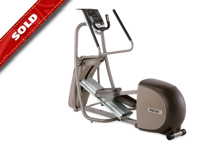 Precor 5.33 Elliptical Rear Drive Trainer - Commercial Grade Cardio Machine for Home Gym & Fitness Studio - Low Impact Workout Equipment for Full Body Exercise