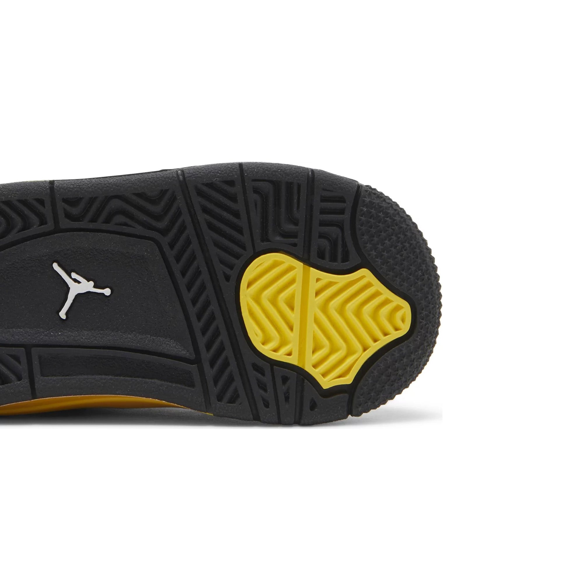 Air Jordan 4 Retro 'Yellow Thunder' TD Sneakers (2023) - Men's Basketball Shoes for Streetwear & Casual Style | Perfect for Sneaker Collectors & Fashion Enthusiasts