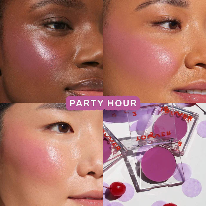 Tower 28 BeachPlease Lip + Cheek Cream Blush - Vegan & Cruelty-Free Tinted Balm for Natural Flush | Perfect for Everyday Wear & On-The-Go Touch Ups