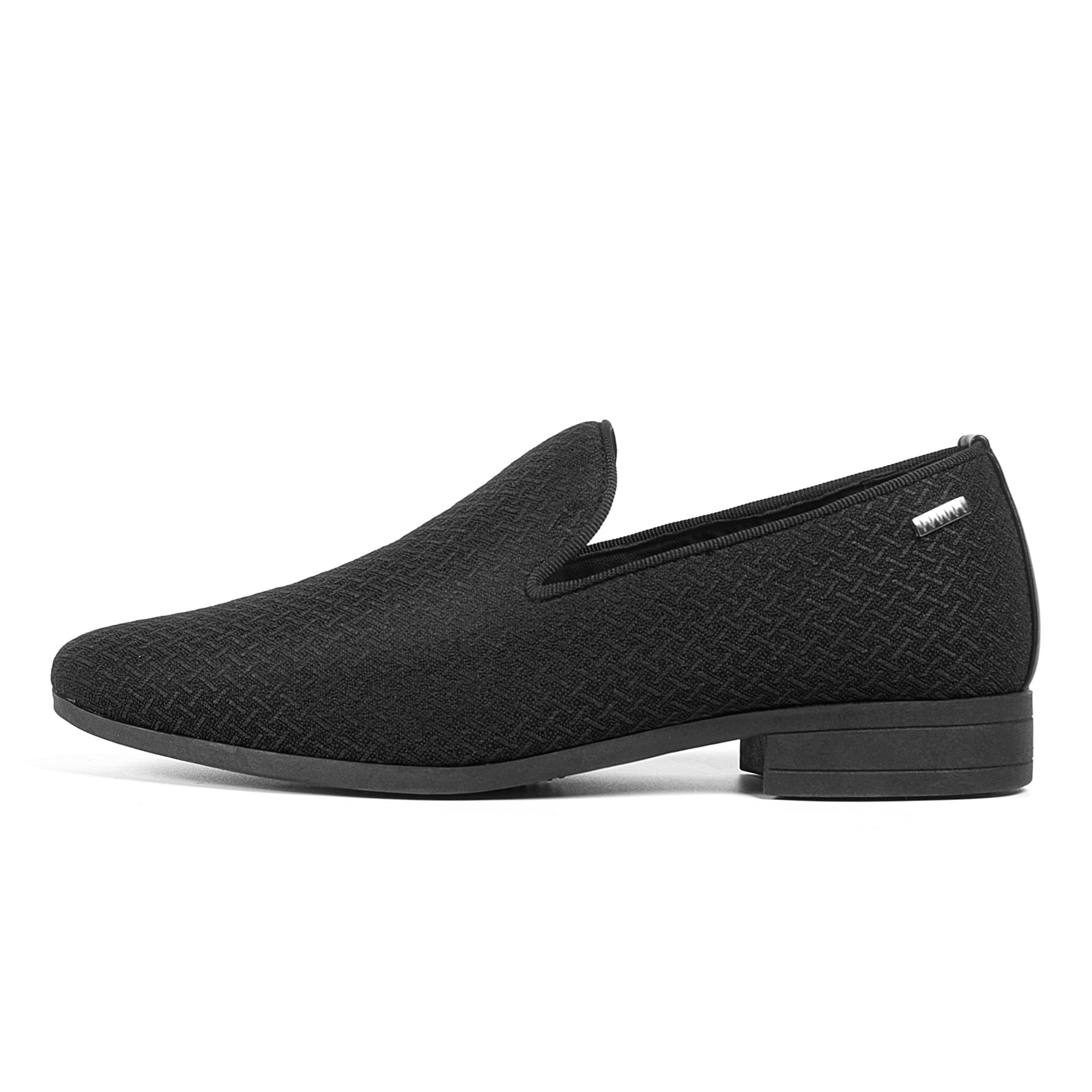 ALLY UNION MAKE FORCE Men's Loafers - Classic Penny Smoking Dress Shoes for Wedding, Party & Business - Slip-On Comfortable Formal Shoes for Work & Special Occasions