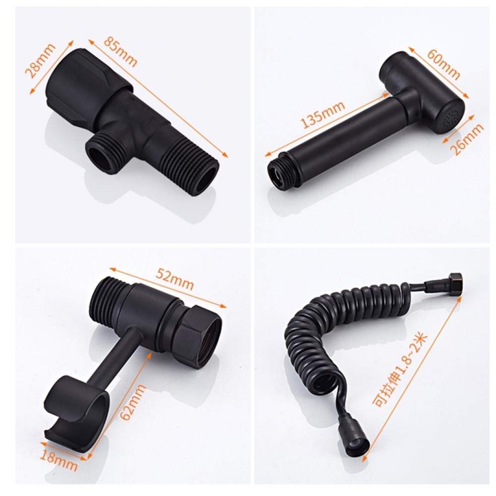 Portable Handheld Sprayer Kit - Multi-Functional Cleaning Tool for Toilet, Bathroom & Personal Hygiene | Perfect for Deep Cleaning, Disinfecting & Sanitizing Surfaces