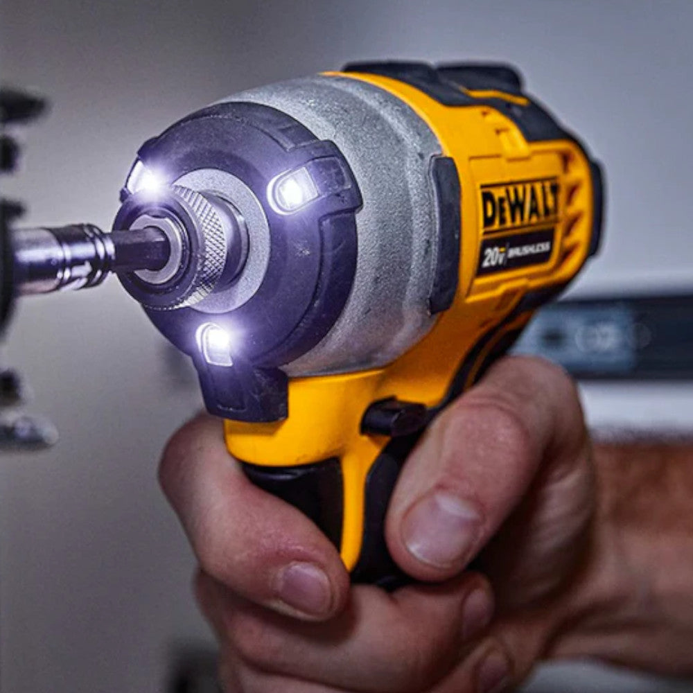 DEWALT DCK279C2 20V Max Brushless Hammer Drill & Impact Driver Combo Kit (Refurbished) - Professional Power Tools for Construction, Woodworking & DIY Projects